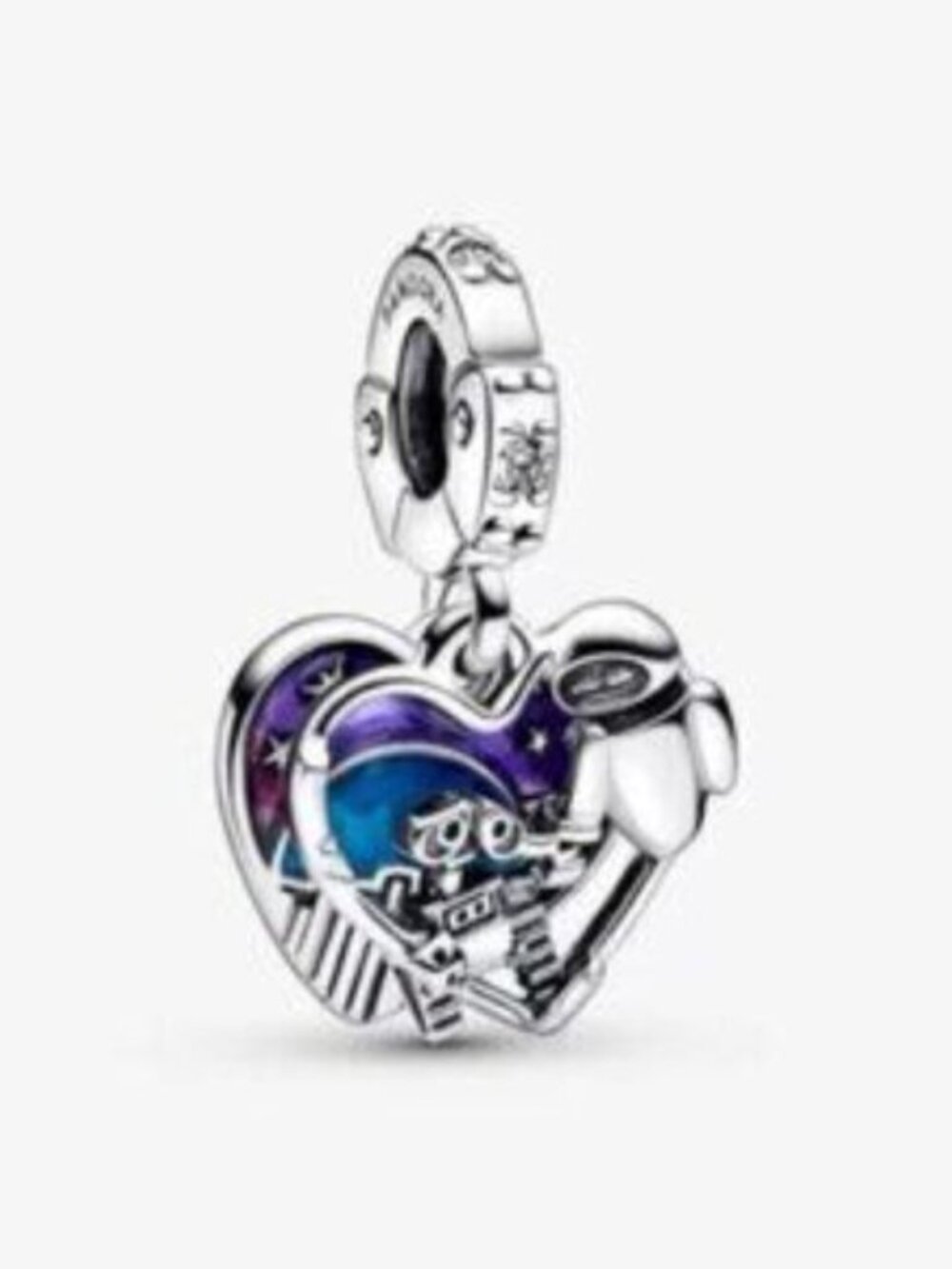 Blue Pav�� Spacer Bead